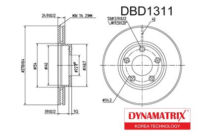 DYNAMATRIX DBD1311