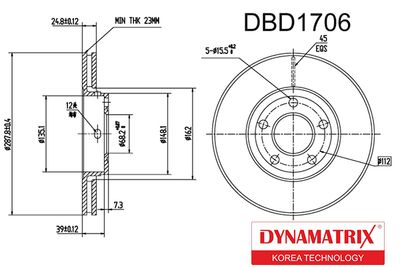 DYNAMATRIX DBD1706