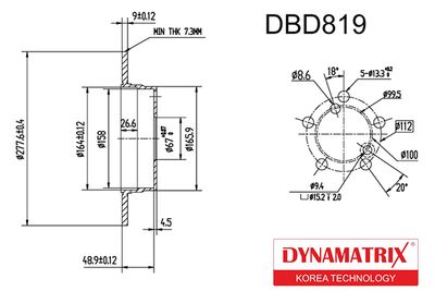 DYNAMATRIX DBD819