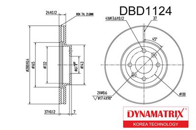 DYNAMATRIX DBD1124