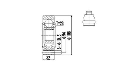 DYNAMATRIX DCV602003