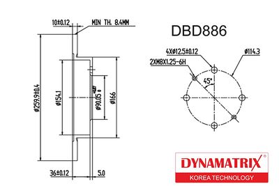 DYNAMATRIX DBD886