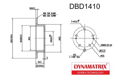 DYNAMATRIX DBD1410