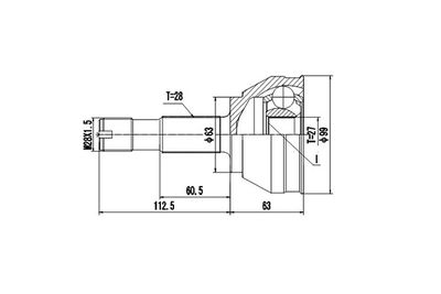 DYNAMATRIX DCV810010