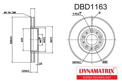 DYNAMATRIX DBD1163
