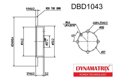DYNAMATRIX DBD1043