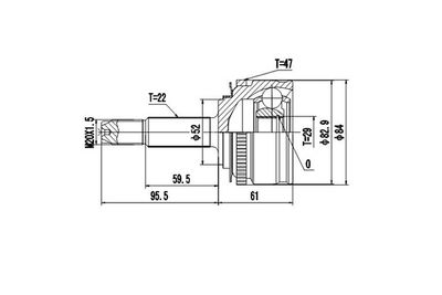 DYNAMATRIX DCV808002