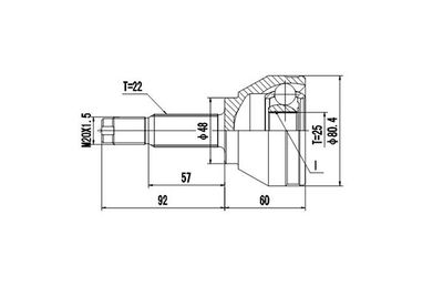 DYNAMATRIX DCV817006