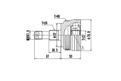 DYNAMATRIX DCV835004