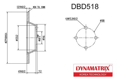 DYNAMATRIX DBD518