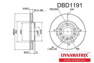 DYNAMATRIX DBD1191