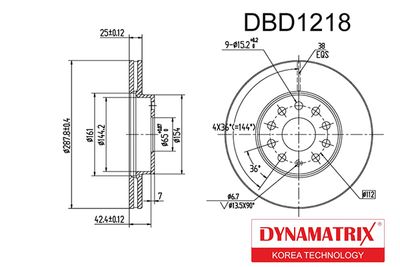 DYNAMATRIX DBD1218