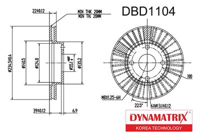 DYNAMATRIX DBD1104