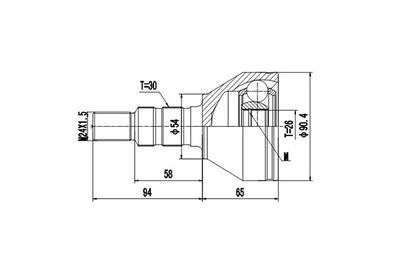 DYNAMATRIX DCV817051