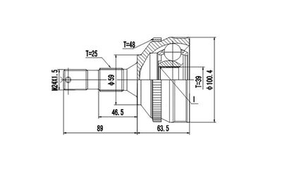 DYNAMATRIX DCV845052