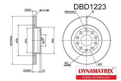 DYNAMATRIX DBD1223