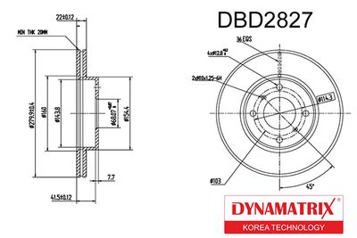 DYNAMATRIX DBD2827