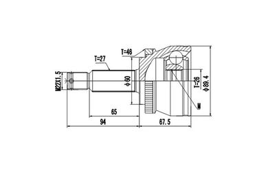 DYNAMATRIX DCV824152