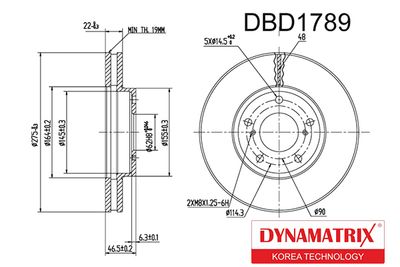 DYNAMATRIX DBD1789