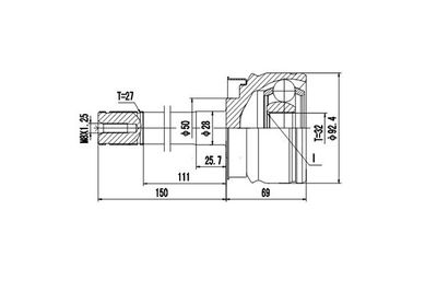 DYNAMATRIX DCV841025