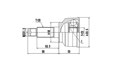 DYNAMATRIX DCV818035