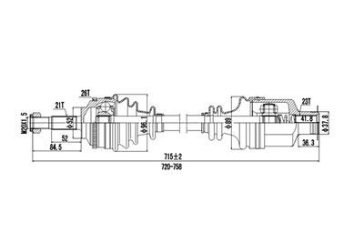 DYNAMATRIX DDS250017