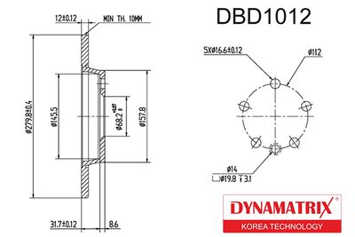 DYNAMATRIX DBD1012
