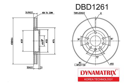 DYNAMATRIX DBD1261