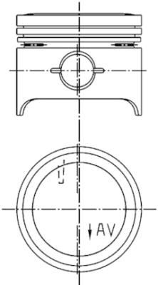 KOLBENSCHMIDT 99538960 KOLBENSCHMIDT 99538960