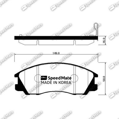 SpeedMate SM-BPH017