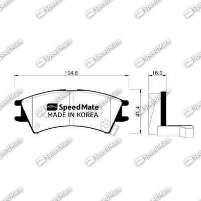 SpeedMate SM-BPH016