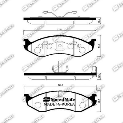 SpeedMate SM-BPK016