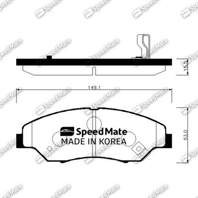 SpeedMate SM-BPK019