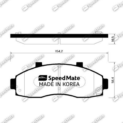SpeedMate SM-BPK015