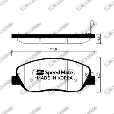 SpeedMate SM-BPH044 SpeedMate SM-BPH044