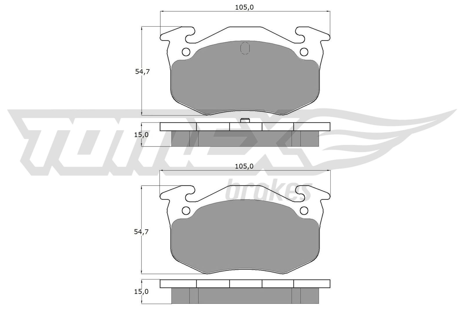 TOMEX Brakes TX 10-501