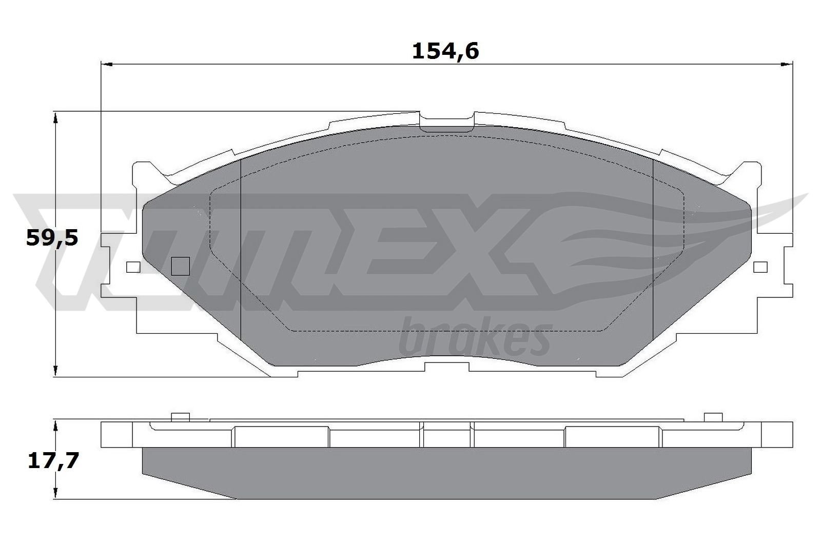 TOMEX Brakes TX 17-62