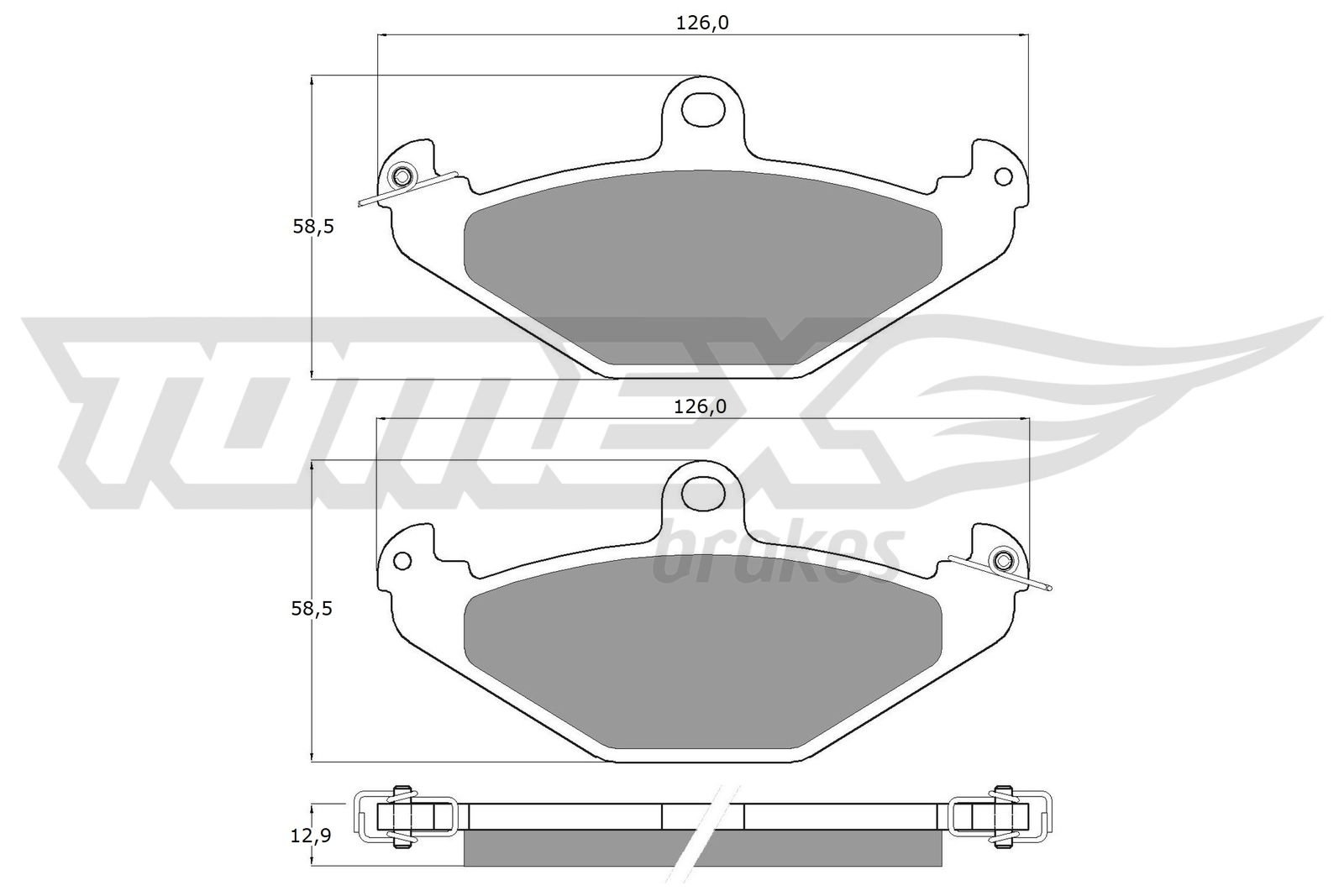 TOMEX Brakes TX 12-371