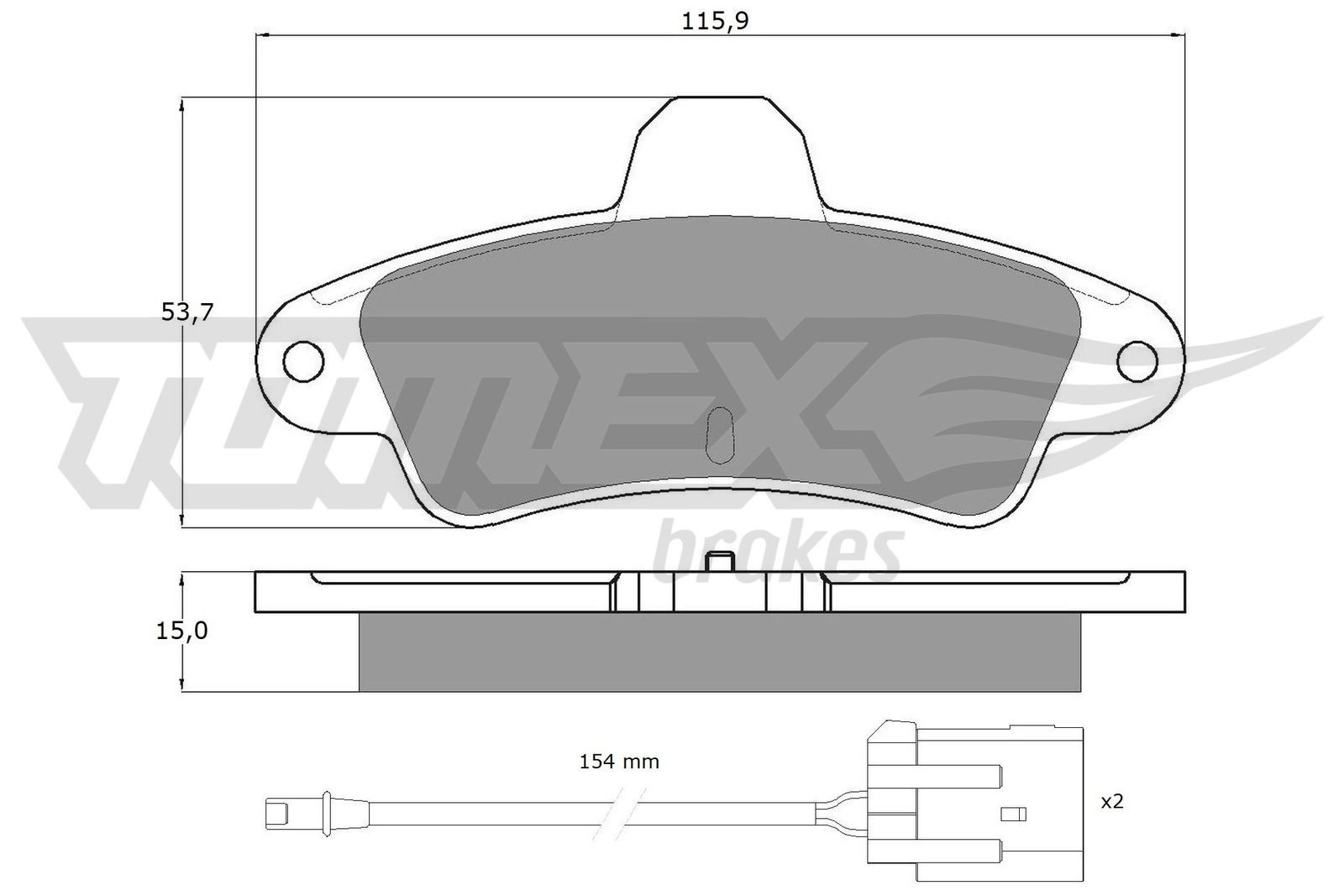 TOMEX Brakes TX 11-201