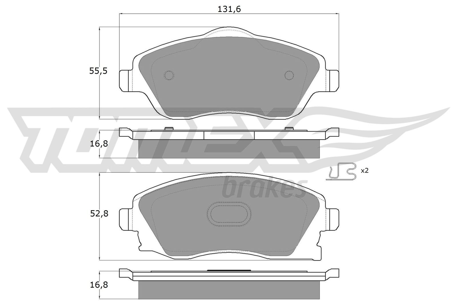 TOMEX Brakes TX 12-19