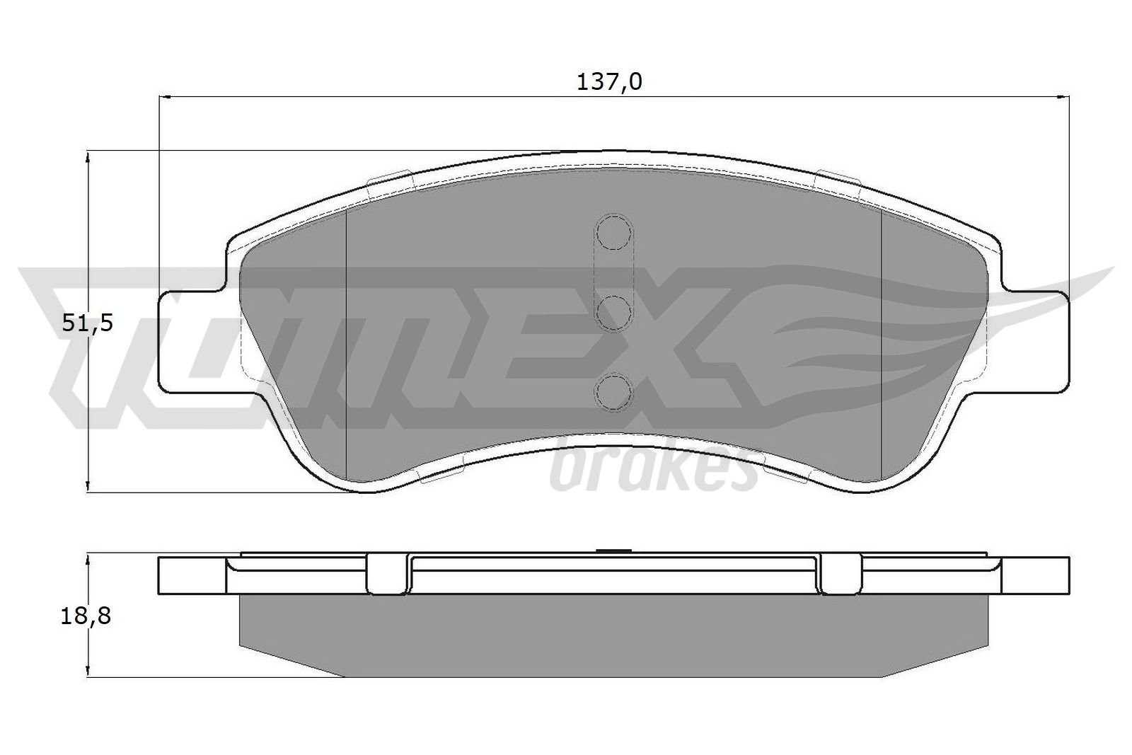 TOMEX Brakes TX 14-64