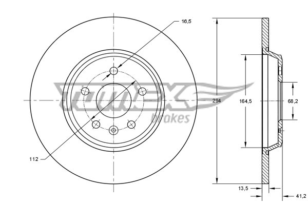 TOMEX Brakes TX 73-90