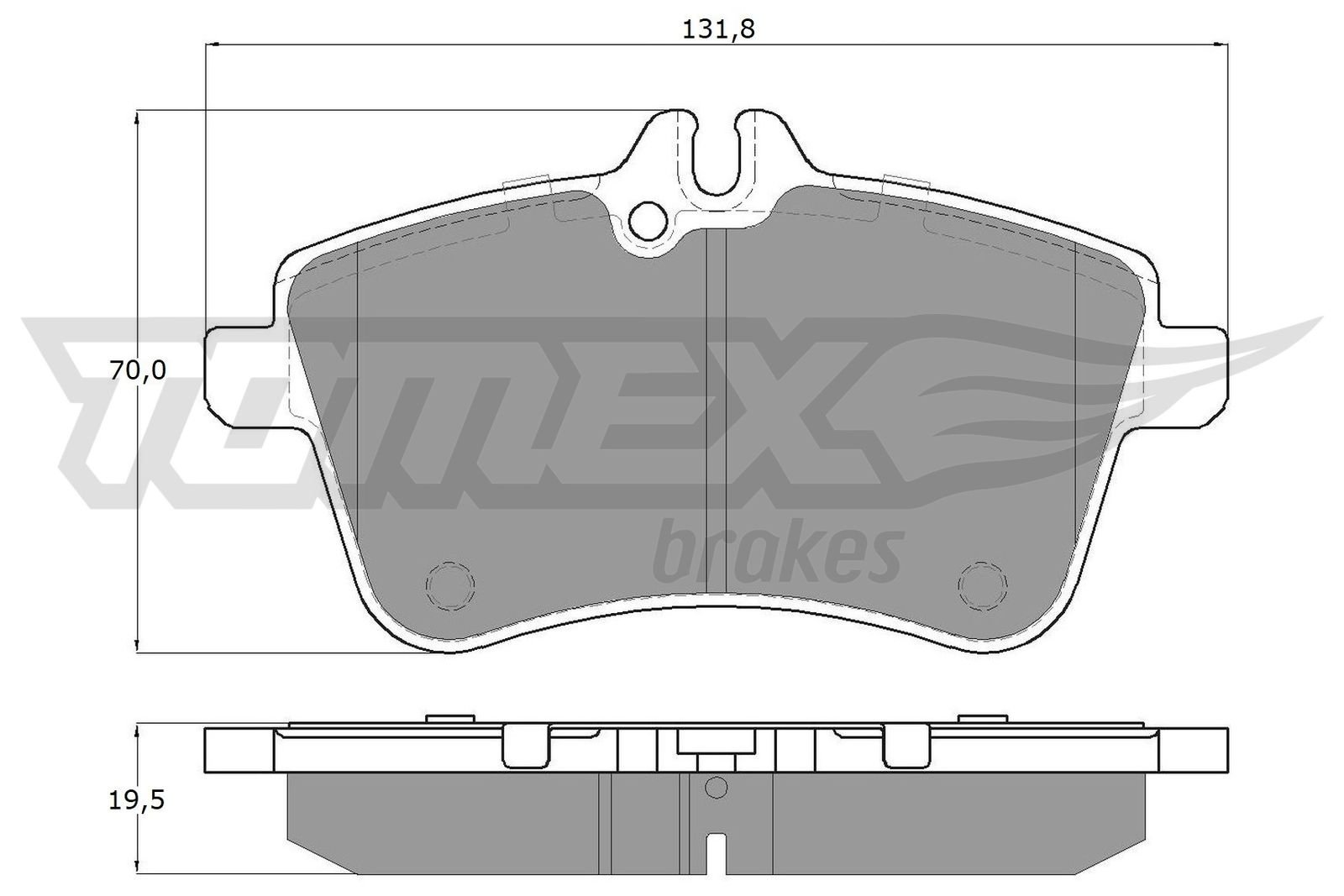 TOMEX Brakes TX 14-55