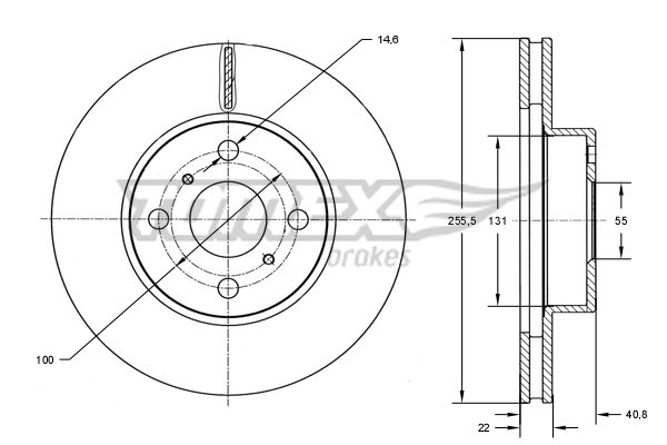 TOMEX Brakes TX 71-32