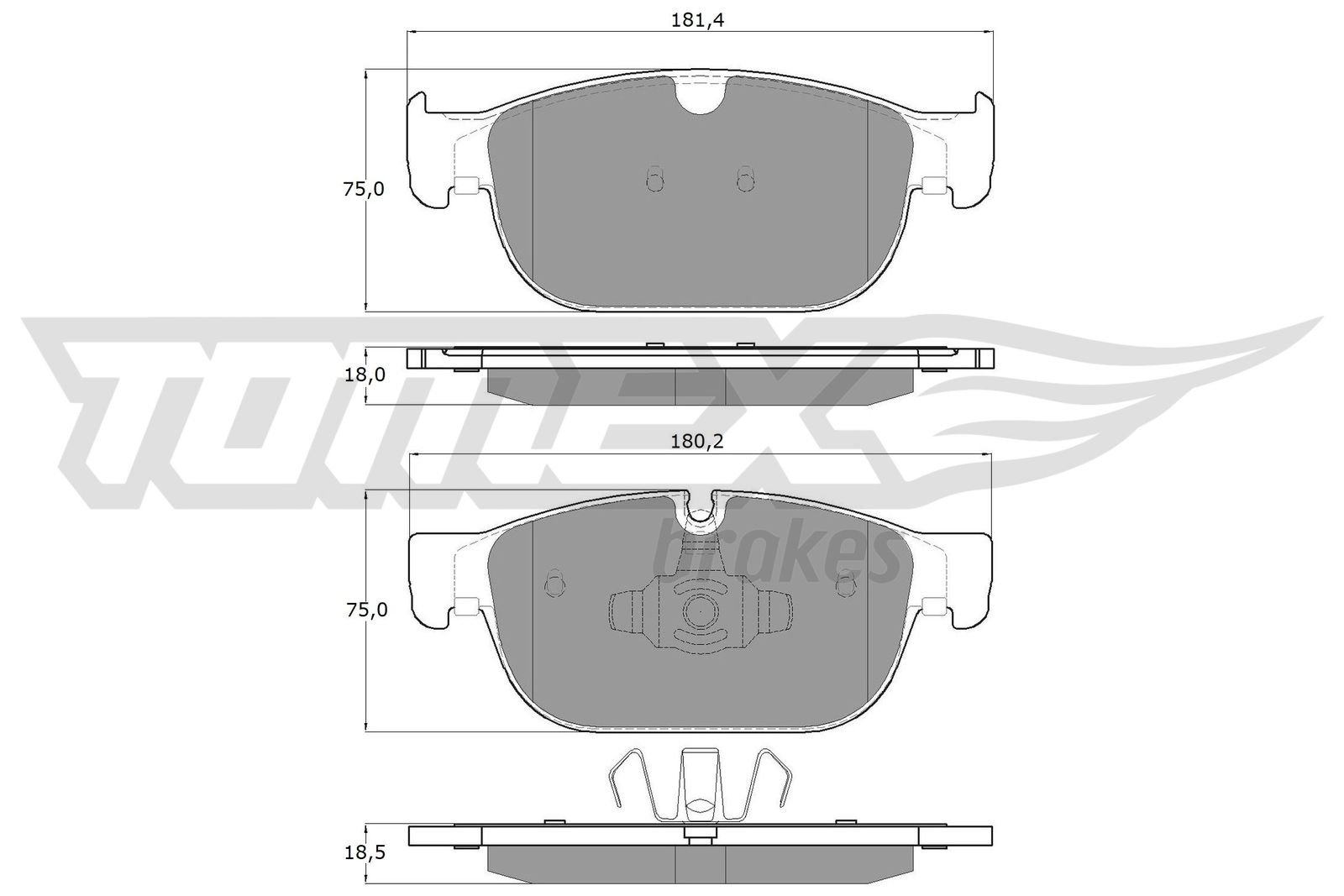 TOMEX Brakes TX 18-57