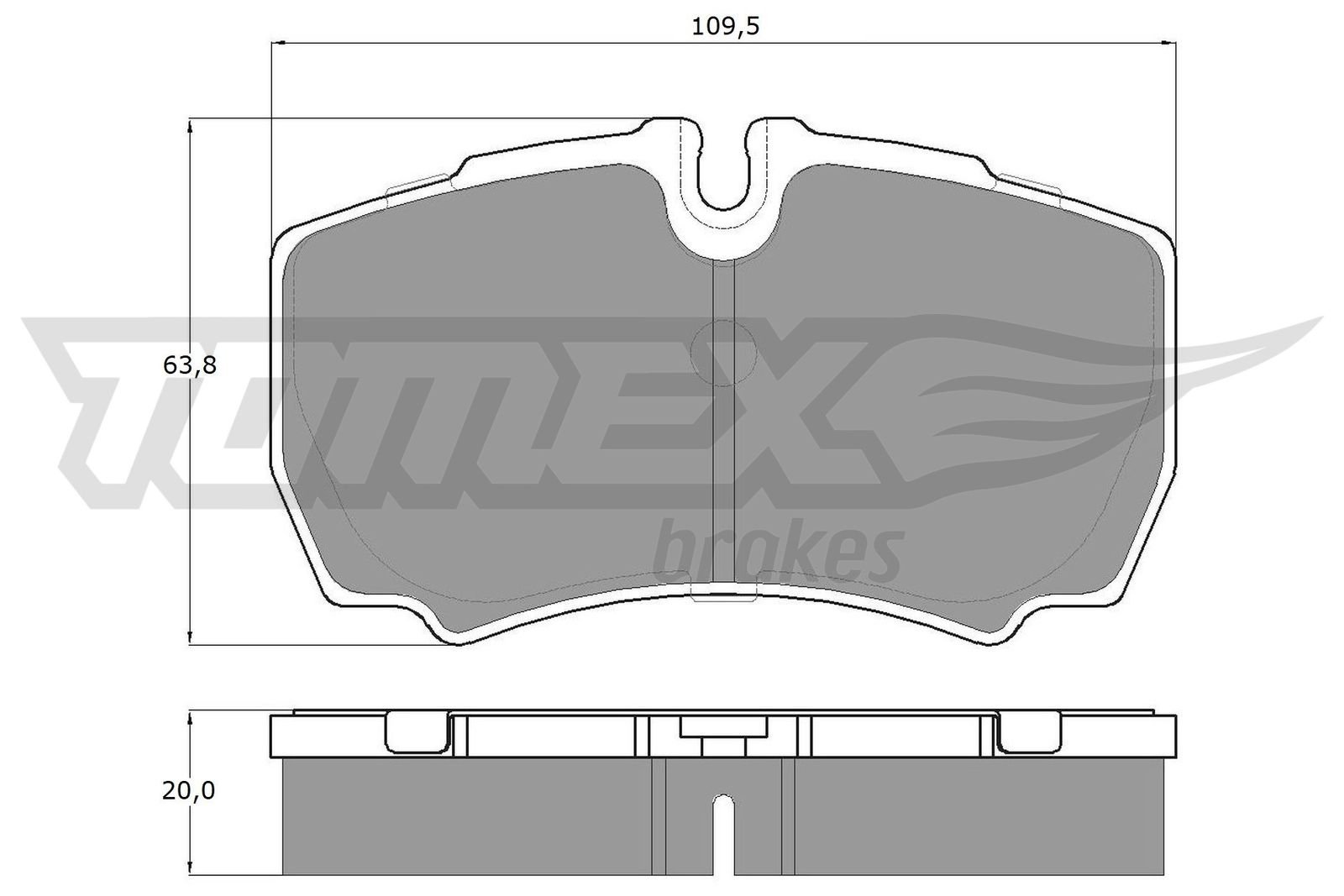 TOMEX Brakes TX 15-11