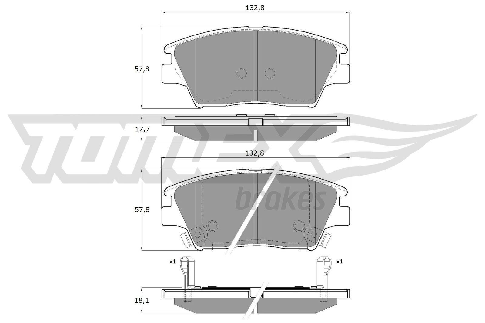 TOMEX Brakes TX 19-01