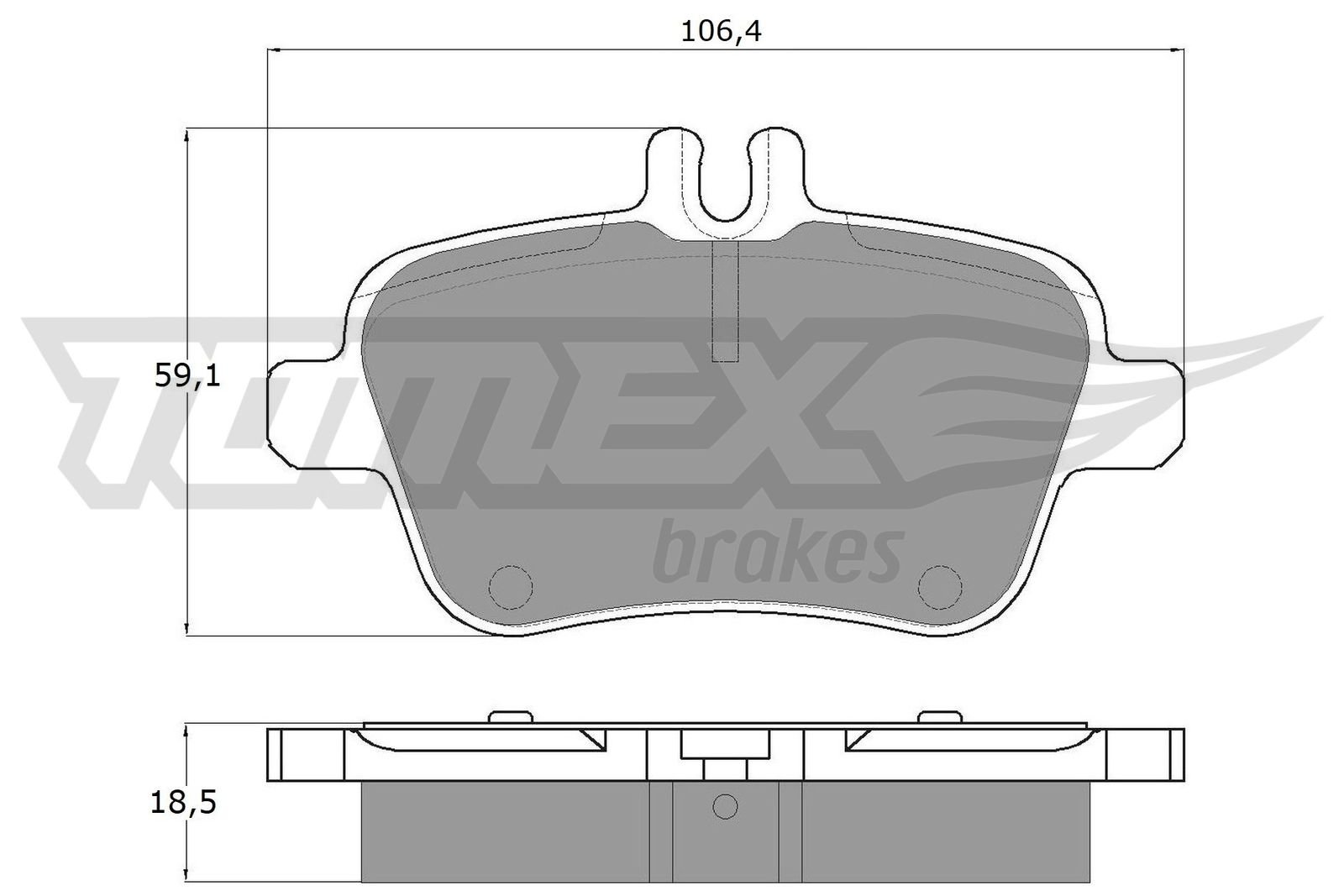 TOMEX Brakes TX 18-08