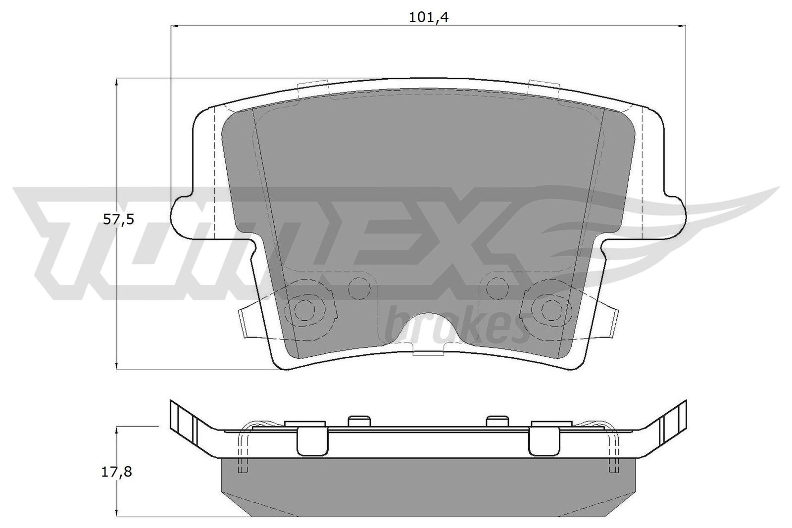 TOMEX Brakes TX 15-72