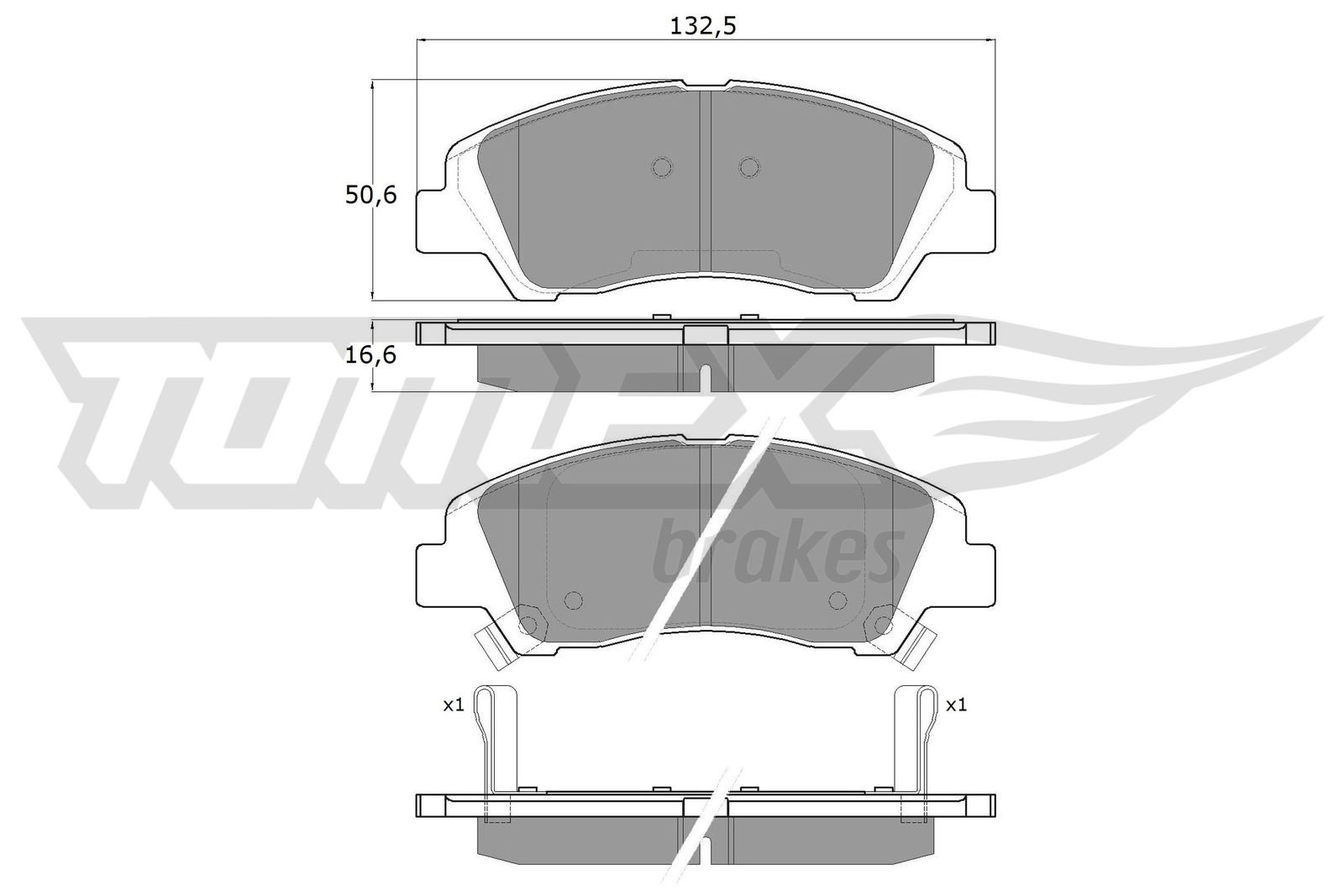 TOMEX Brakes TX 18-29